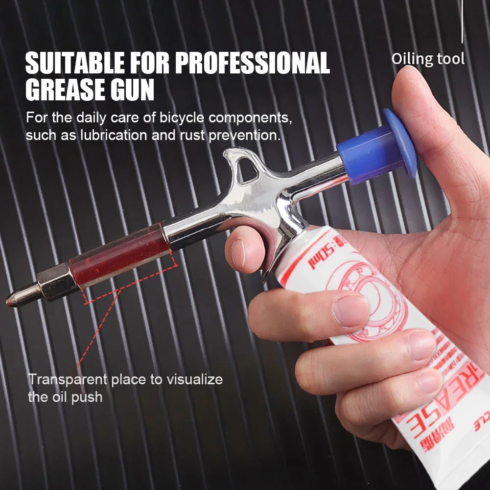 1-10pcs Bike Grease for Bearings 50ml Chain Oil with oiling tool Fast Bicycle Chain Lube Wet Chain Lube for Friction Reduction