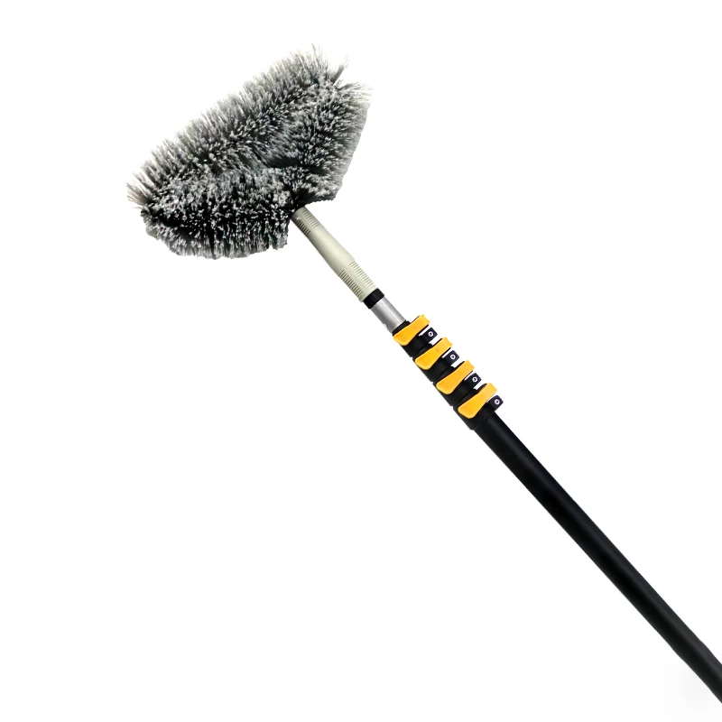 Sunnysmiler ceiling cleaning tool Factory direct sales telescopic rod ceiling wall cleaning brush