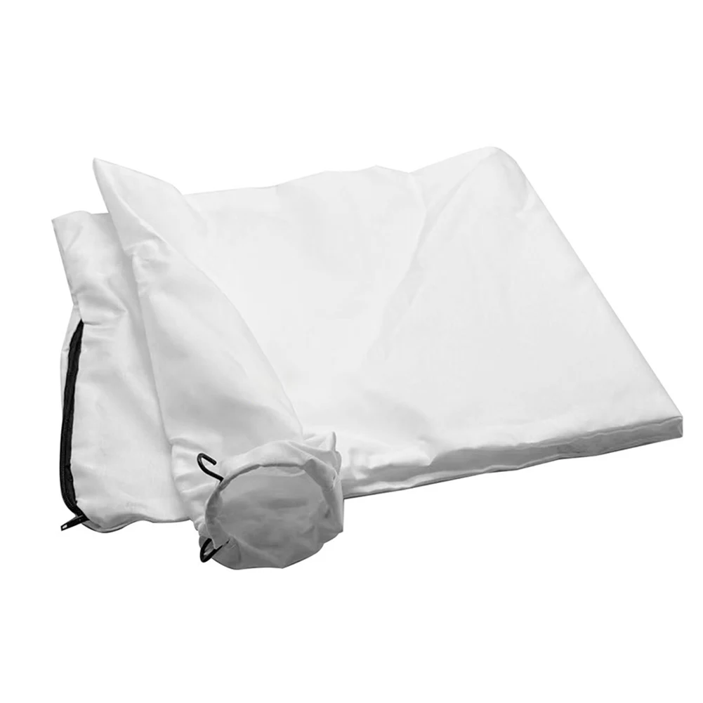 White Cloth Dust Collection Bag for For cutting Machine - Dust Collector Bag for Carpenter and Wood Shop Use 635 x 350 mm