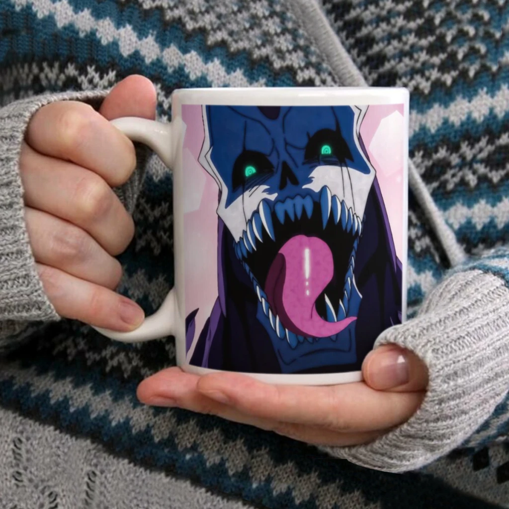 Kaiju No. 8 Anime Coffee Mug 11oz Fun Ceramic Coffee Tea Cocoa Cup Handle Tea Drink Cup