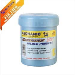 Flux Paste MECHANIC 223 / 559 100G High Activity No-clean soldering Oil Repair BGA Motherboard Circuit Board Flux