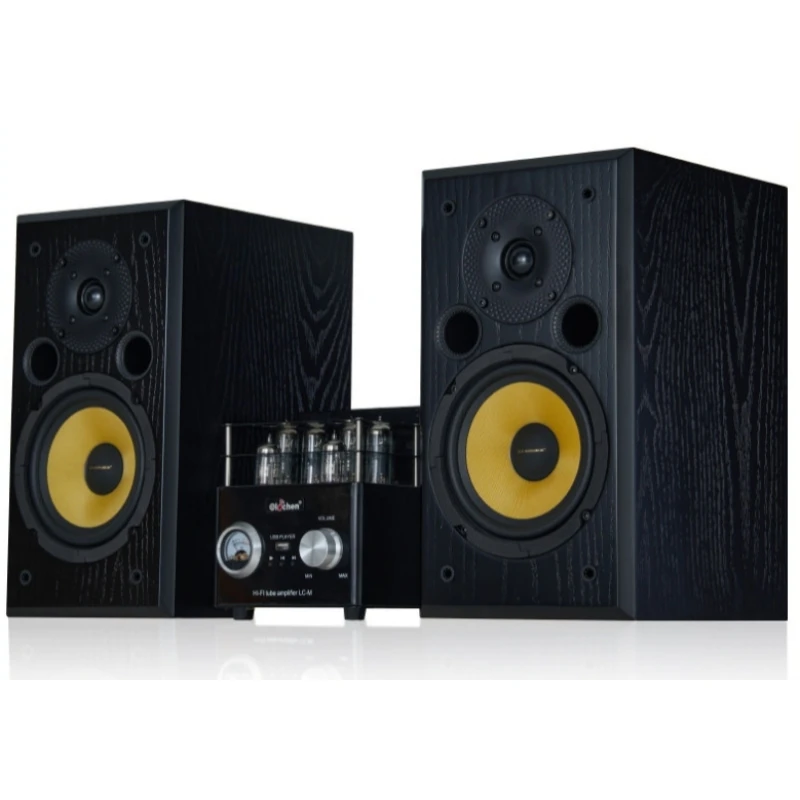 AJ-0602 6.5-Inch Passive Hi-Fi Speakers, Audiophile High-Fidelity Stereo System for Living Room & Home Theater Surround