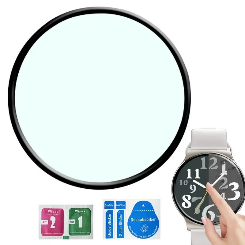 Protetor de tela cheia para smartwatch, sem bolhas, capa protetora de relógio, guarda para Solar Lite Smart, 0,33mm