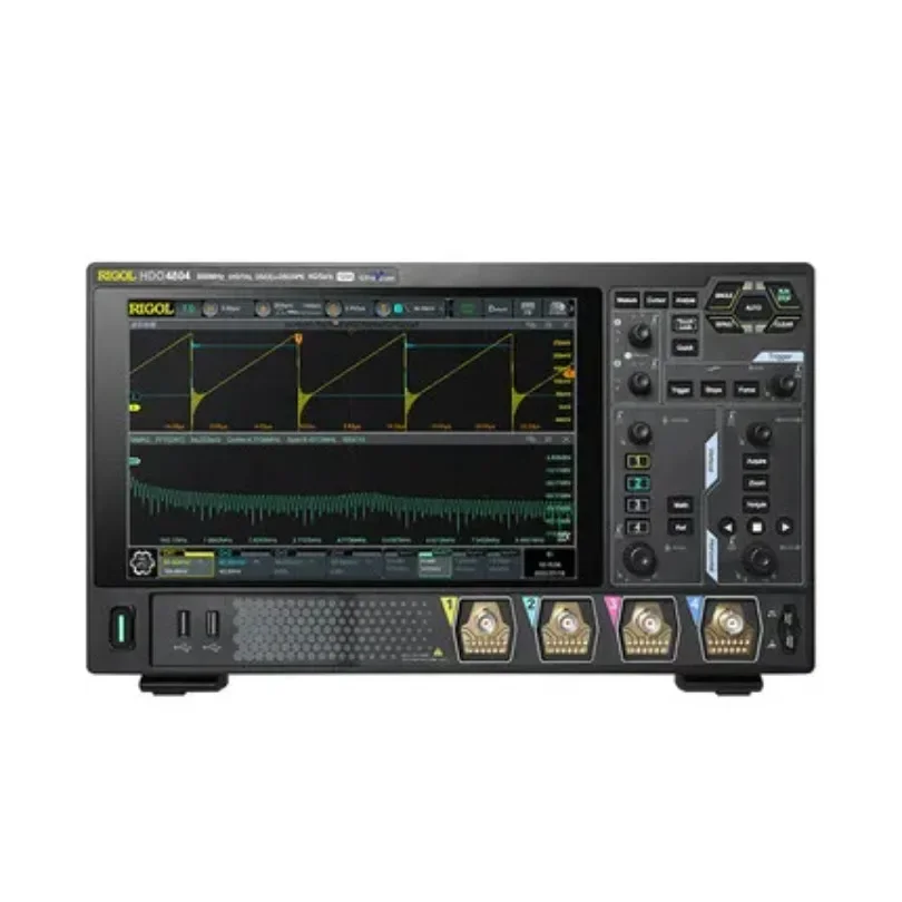 1PC   RIGOL DHO4204/DHO4404/DHO4804 High Resolution Digital Oscilloscope 200/400/800MHz 4 analog channels 12 Bit Vertical Resolu