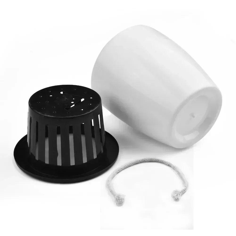 1pc Lazy Hydroponic Flower Pot Water-Absorbing Flowerpot Plastic Self Watering Planters Living Room Decor