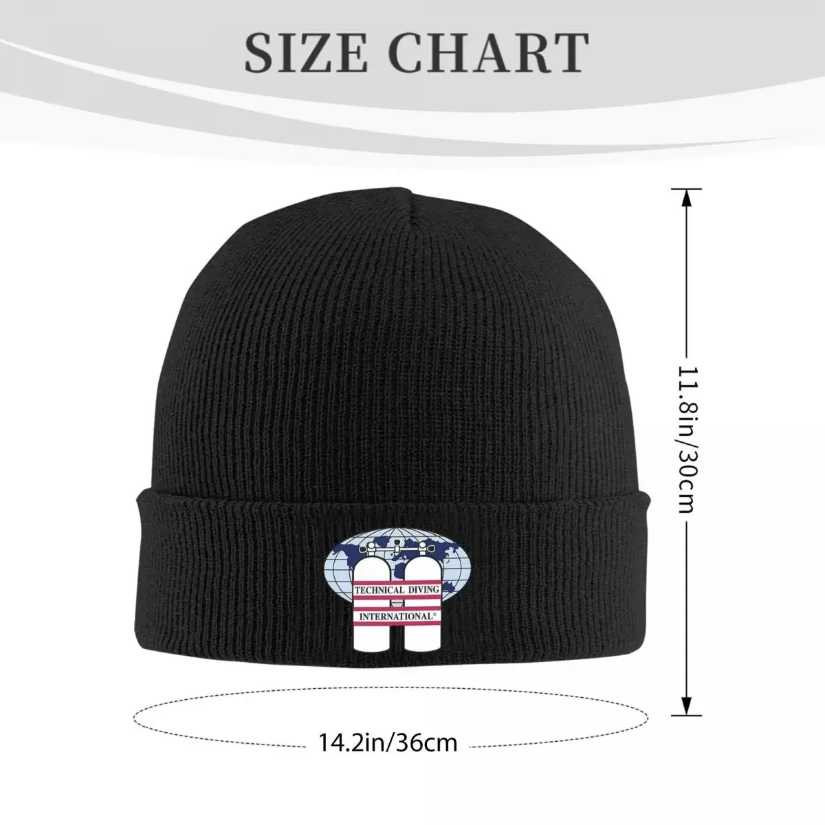 Scuba Diving DIVE Scuba Diver Gift Warm Knitted Cap Fashion Bonnet Hat Autumn Winter Outdoor Beanies Hats for Unisex Adult