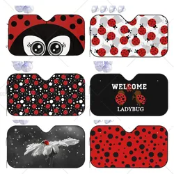 Cute Cartoon Ladybug Protect Your Car From UV Rays with This Adorable Insects Windshield Sunshade Car Window Sunshade S/M Size