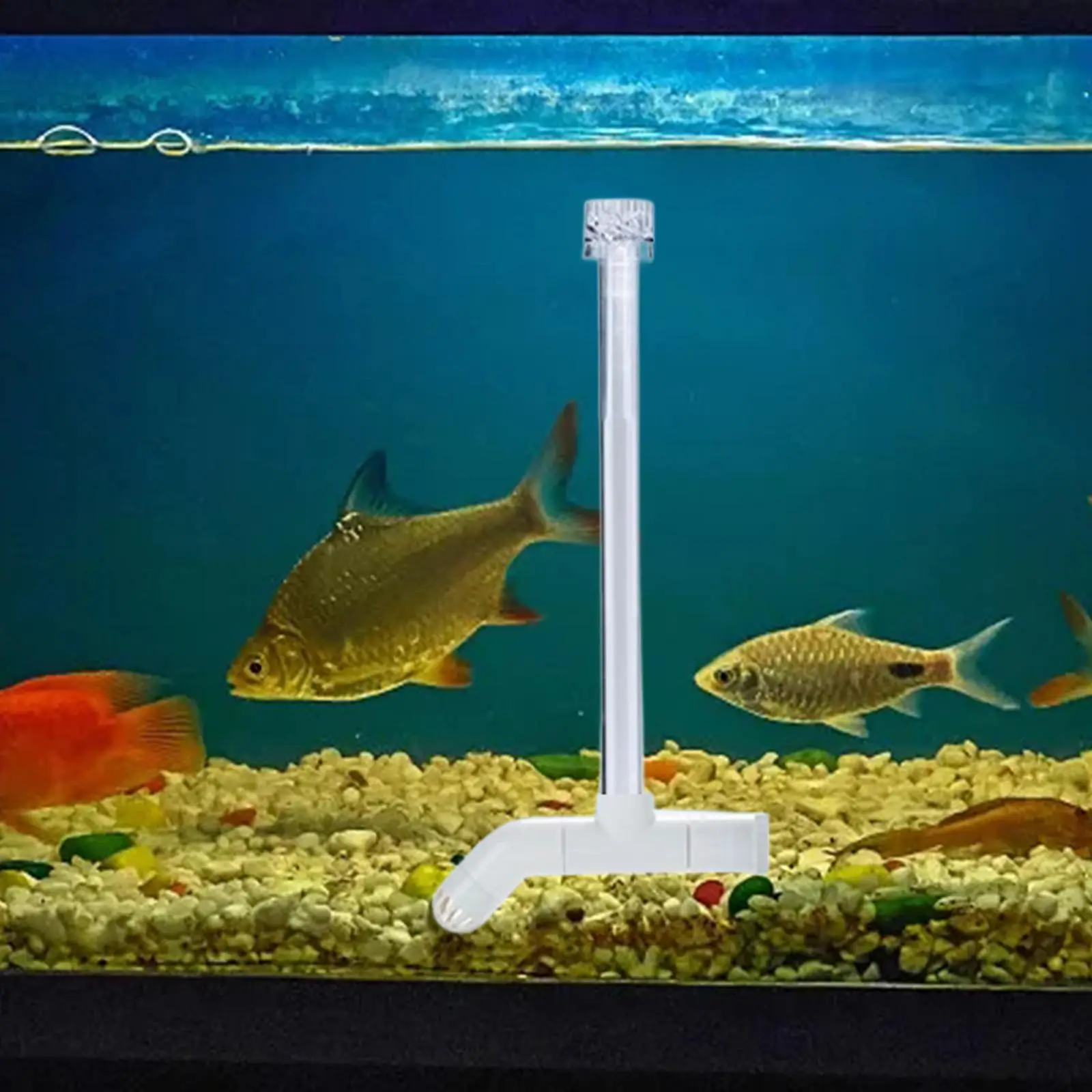 Aquarium Oil Film Skimmer Aquatic Lily Tube Adjust The Flow Lily Pipe Inflow - view 5