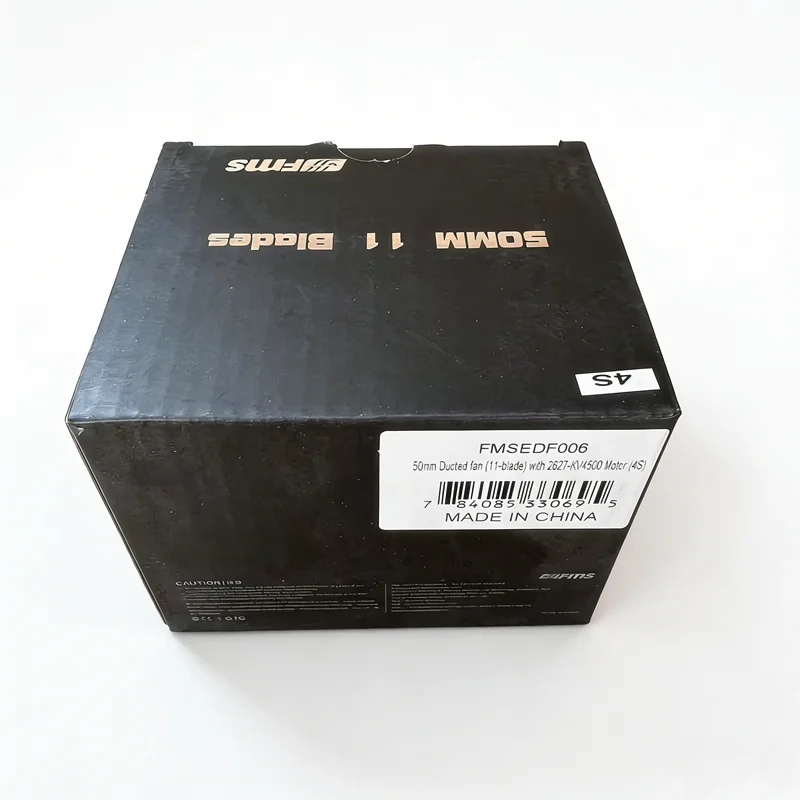 

Комплектный силовой агрегат FMS 50 мм с 11-лопастным EDF-турбином и двигателем 2627. Оптимизировано для LiPo 3S/4S. Высокомощный двигатель для радиоуправляемых реактивных самолетов.