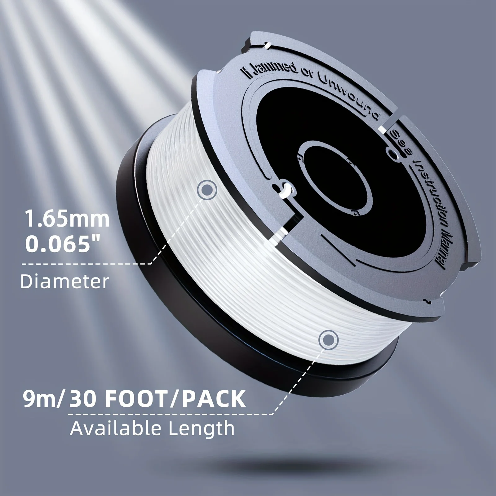 Black+Decker Weed Eater Replacement Spool Set Compatible with B+D Trimmers cabezal desbrozadora поршневая штиль 180