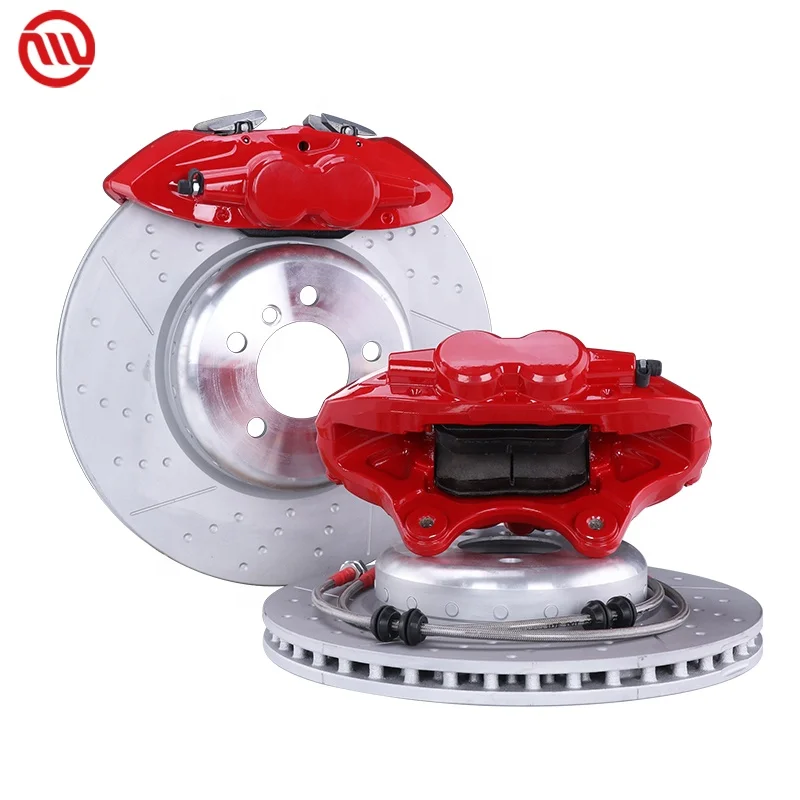 Big 4 Pot Brake Caliper Front Rear Kit Modified Upgrade Racing System for BMW F30 3 Series 5 SERIES 2010
