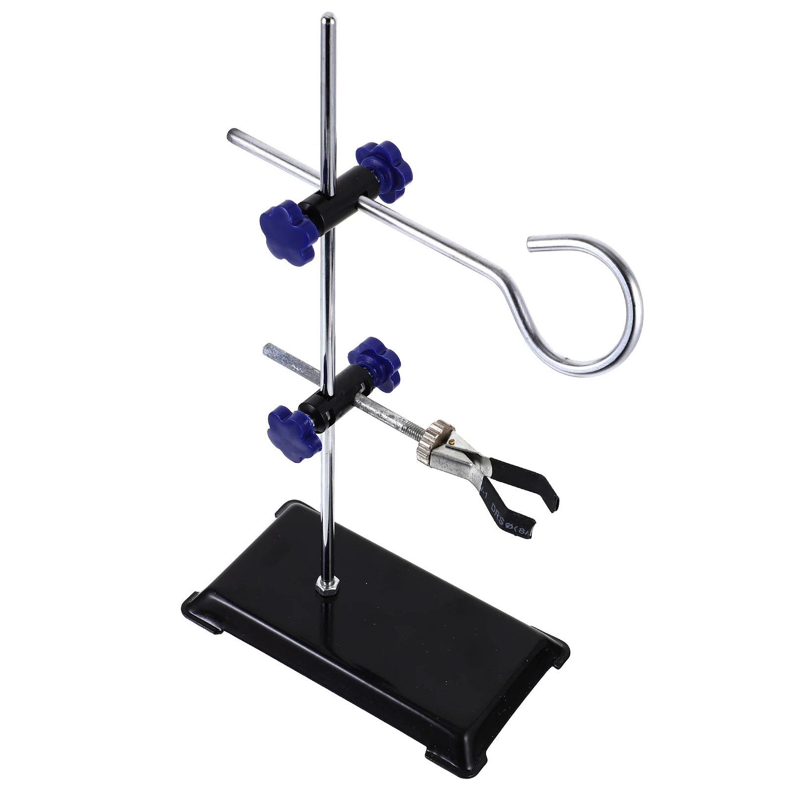 

1pc Portable Laboratory Frame Sturdy Rustproof Base Miniature Iron Stand Support Platform for Experiments Supplies Teaching