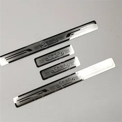 For Mazda CX-60 cx60 2022-2024 Door Sill Protector Car Accessories Auto Threshold Scuff Plate Stickers Steel Pedal Trim Styling