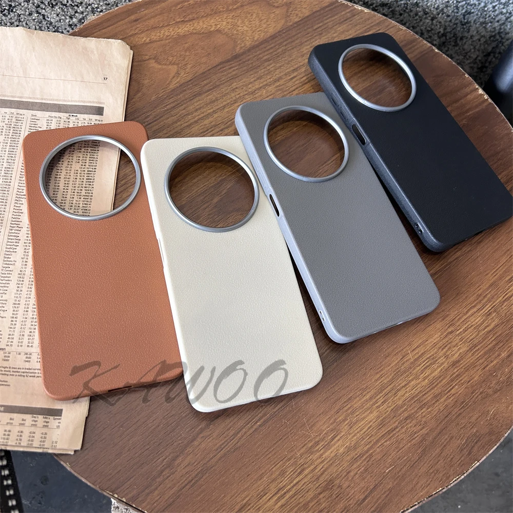 Leather Skin Soft TPU Slim Cover For Honor X9A X9B X9C 5G Case Shockproof Phone Funda Capa Coque Camera Ring Can Removable