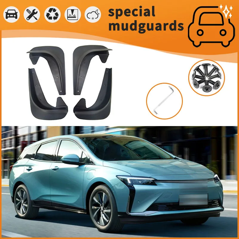 

For 22-23 Buick VELITE 6 models Mudguards Fender Mudflaps Front Rear Flares Splash Guards Cover Car Accessorie