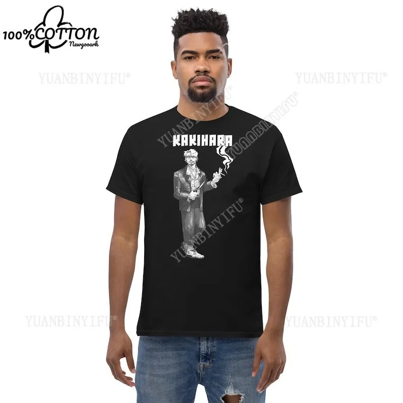 تي شيرت Ichi the Killer Kakihara تي شيرت فيلم رعب ميرش عبادة الأفلام الكلاسيكية قطن عتيق برقبة مستديرة ملابس الشارع الشهير تي شيرت بأكمام قصيرة #4
