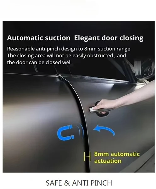 Electric Suction Power Vacuum Door Lock Soft Close Electric Doors for LX570 2018-ON