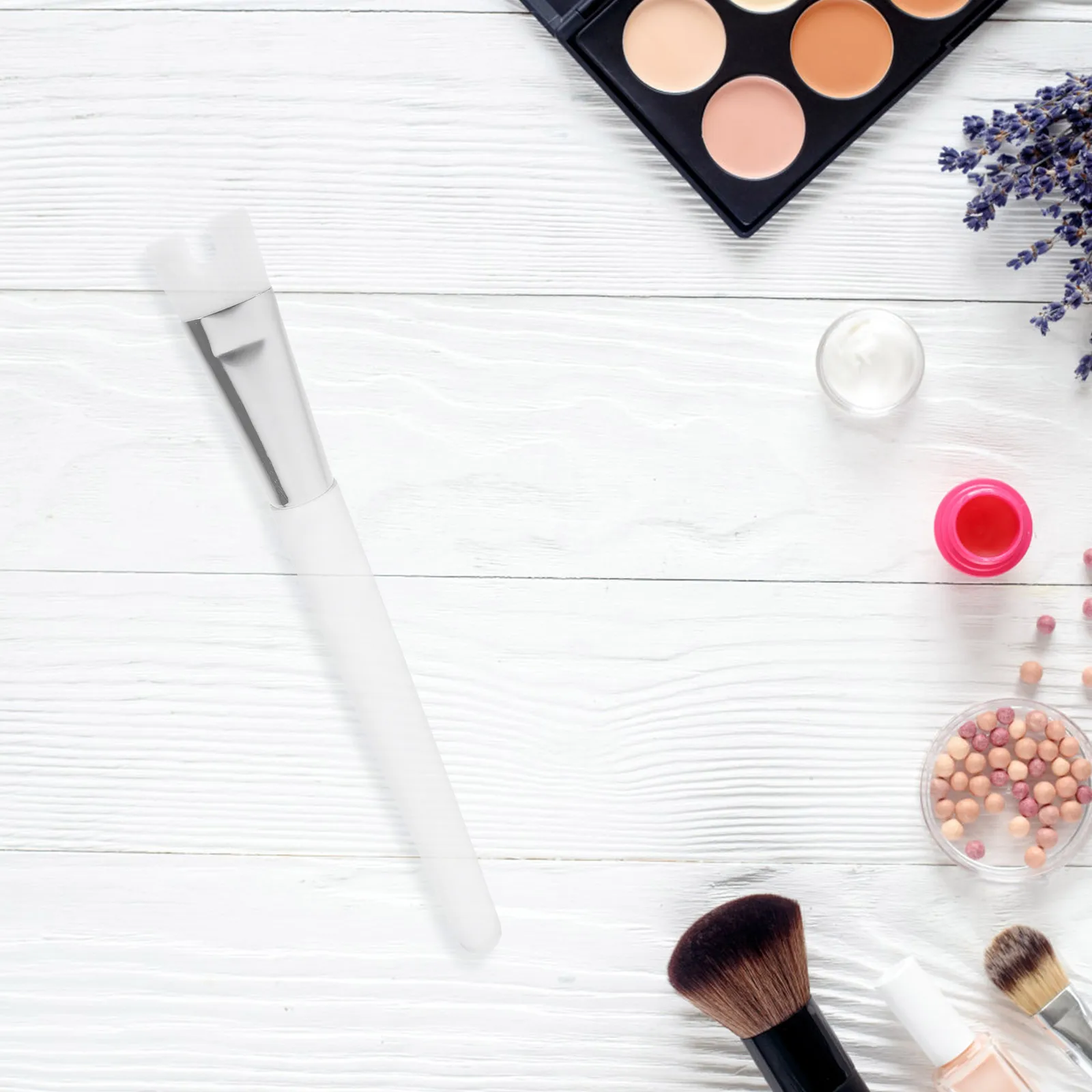 

3pcs U Shaped Nose Highlighter Shadow Brush Portable Blending Tool for Makeup Aluminum H Women Accessories