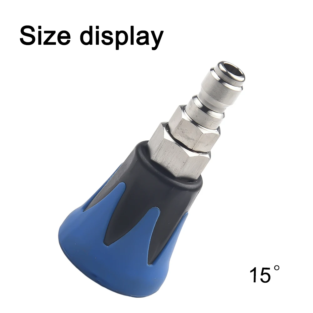 For Pressure Cleaning Machine Pressure Washer Tips Spray Nozzle 1/3pcs High Pressure Washer Nozzle Quick Connect