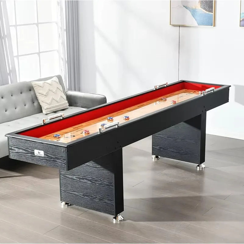 Newest Professional Luxurious Indoor Leisure 9FT Tournament Shuffleboard Table