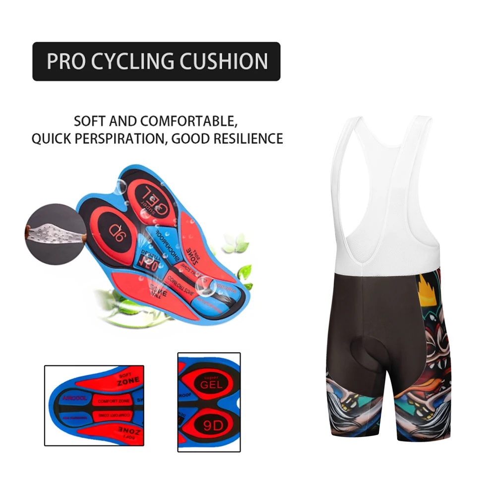 2024 na zewnątrz 9D podkładka żelowa męskie spodenki rowerowe letnie spodenki sportowe rower górski oddychające spodenki