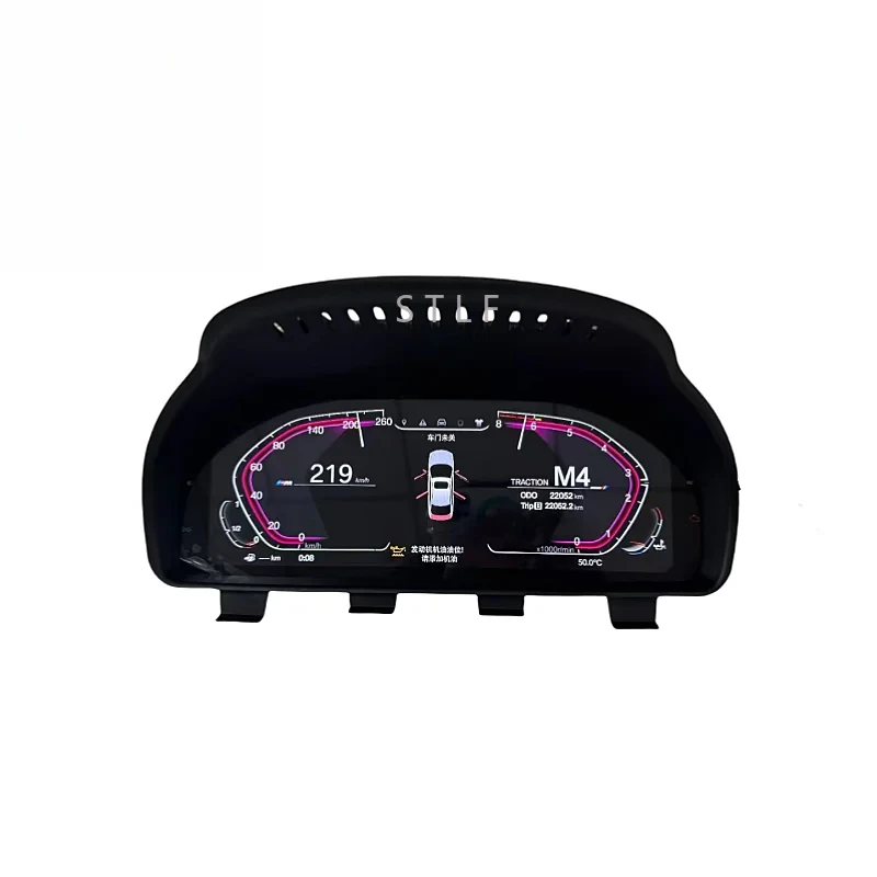 

12.3-Inch LCD Dashboard Speedometer 4-Core Digital Cluster E90 E91 E92 E93 2005-2012 New Plastic Dash Kits LINUX System