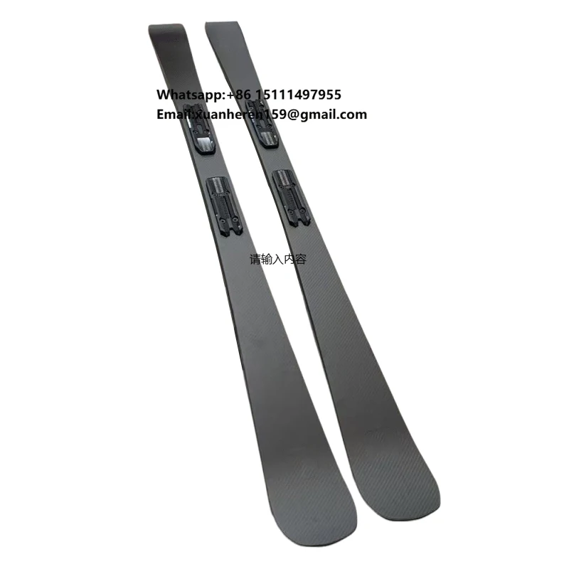 OEM Winter Sports Accessories 120 - 160cm Snowboarding Equipment Carbon Fiber Poplar Skiboard High Performance Snow Skis Boards