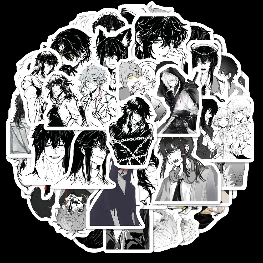 

100 шт., наклейки на день Ловца призраков, говорящие о рисунке, ужасы и странные ниши, аниме, наклейки для мобильного чехла «сделай сам», водонепроницаемые