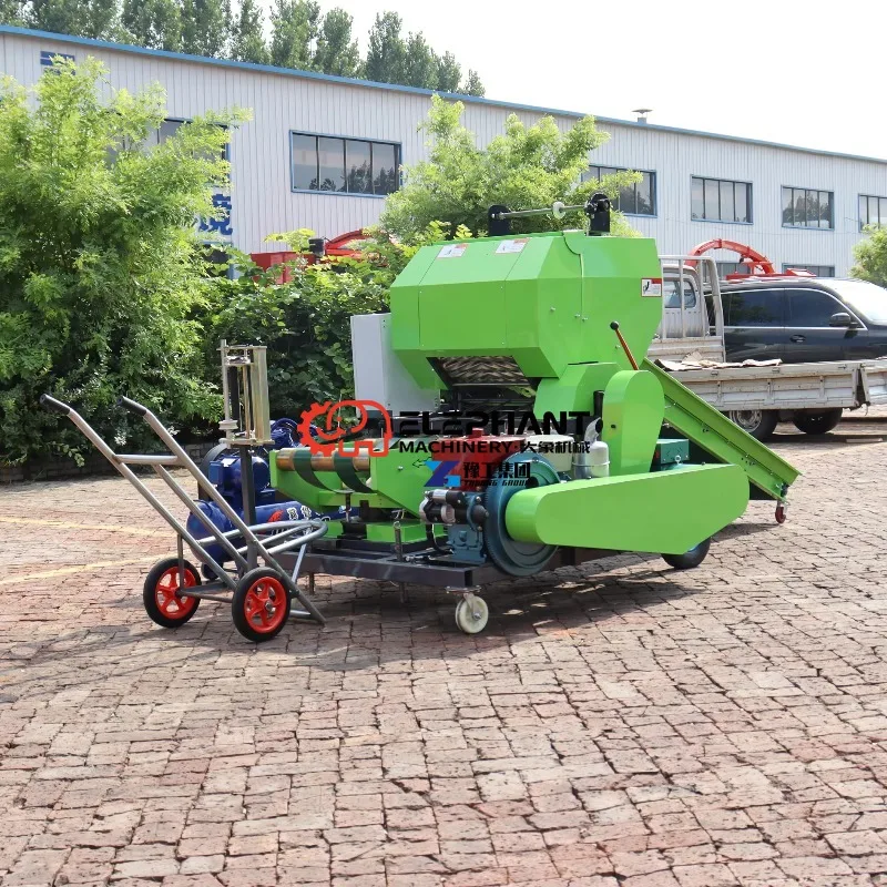 9YDB‑50 Silage Baler Packing Machine New Arrival Factory Direct Supply Agricultural Equipment for Corn Straw Farm Forage Baling