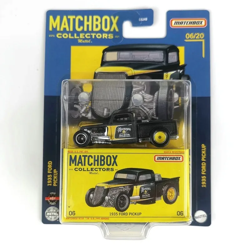 matchbox 1/64 1935 FORD PICKUP Collect die-casting alloy car model ornaments