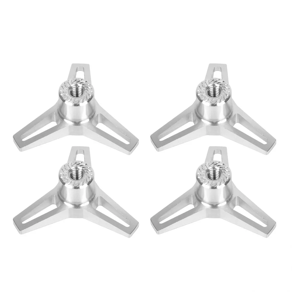 4pcs Aluminum Wheel Lock Nut M4 Spinner Suitable for Tamiya Clod Buster Bullhead Monster Truck Upgrades Parts