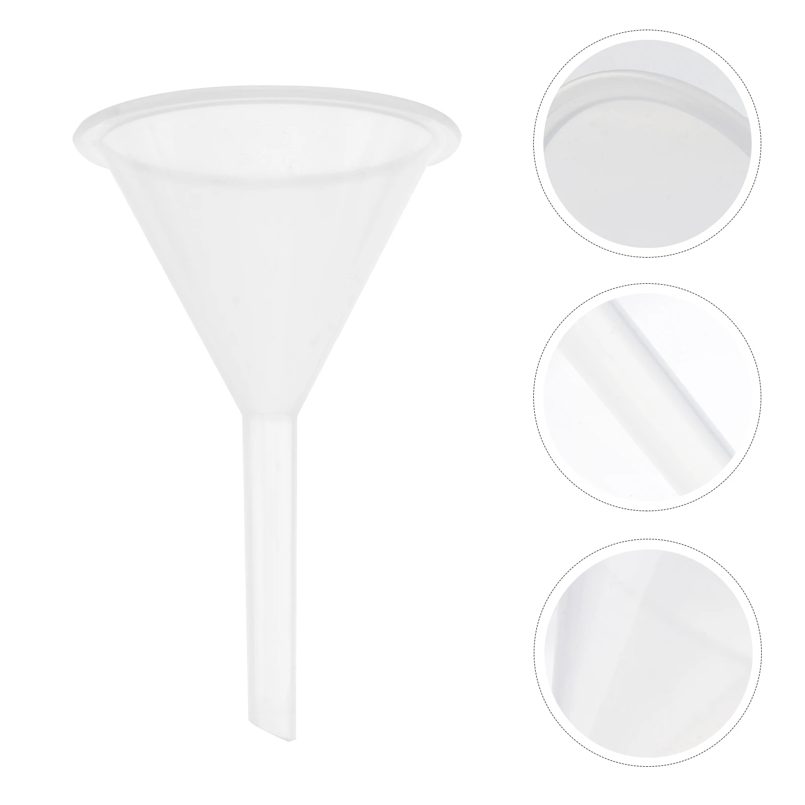 

5 pcs 60Ml Plastic Funnels Multipurpose For Steering Oil Additives Water Car Oil Changeplastic Filter Funnel