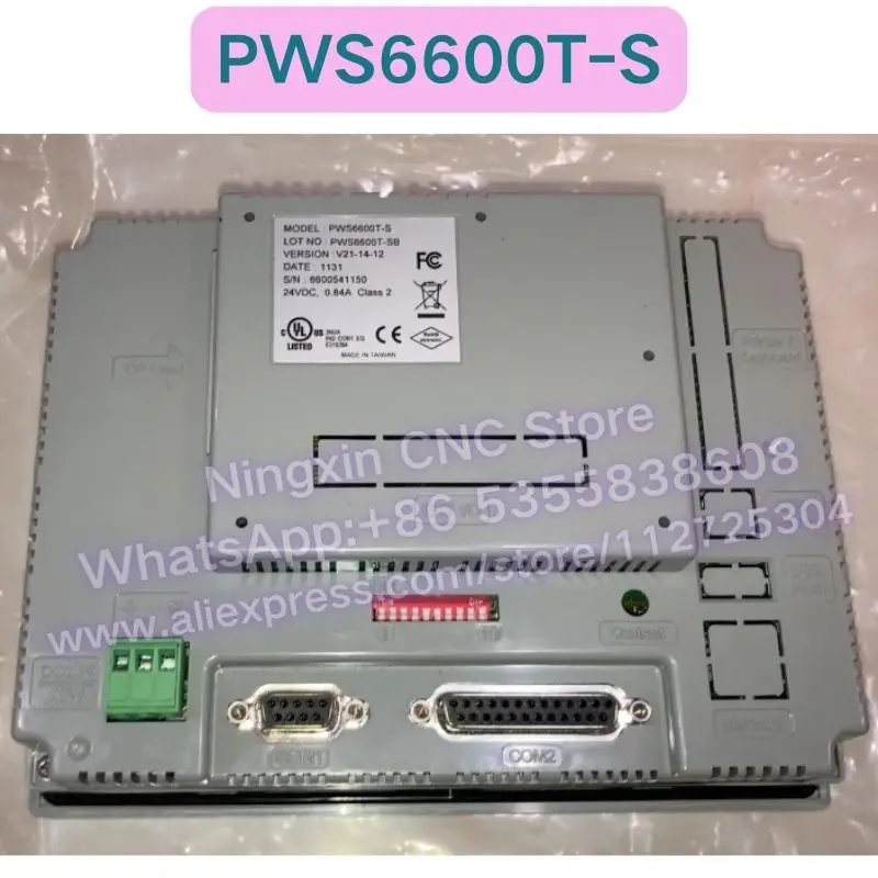 Second-hand PWS6600T-S touch screen Functional test OK Fast delivery