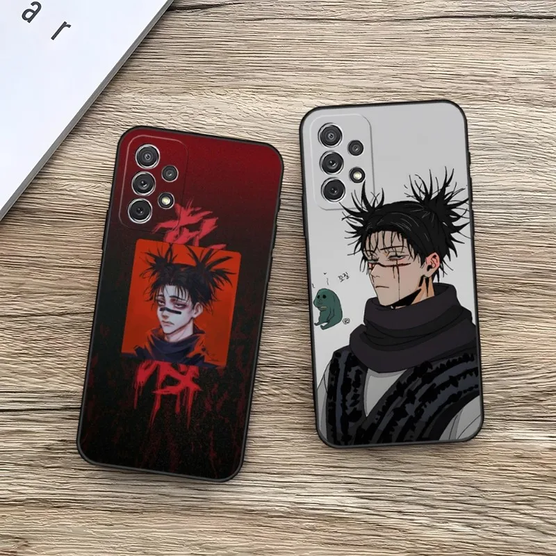 Choso Jujutsu Kaisen Anime Phone Case For Samsung Galaxy A02 A33 A52 A13 A31 A40 A20 A23 A54 A14 A34 Back Soft Cover