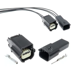 1 Set 3 Pin 31404-3110 34975-3100 Car Reversing Radar Waterproof Plug Air Conditioner Switch Slot Wire Socket for Ford Buick