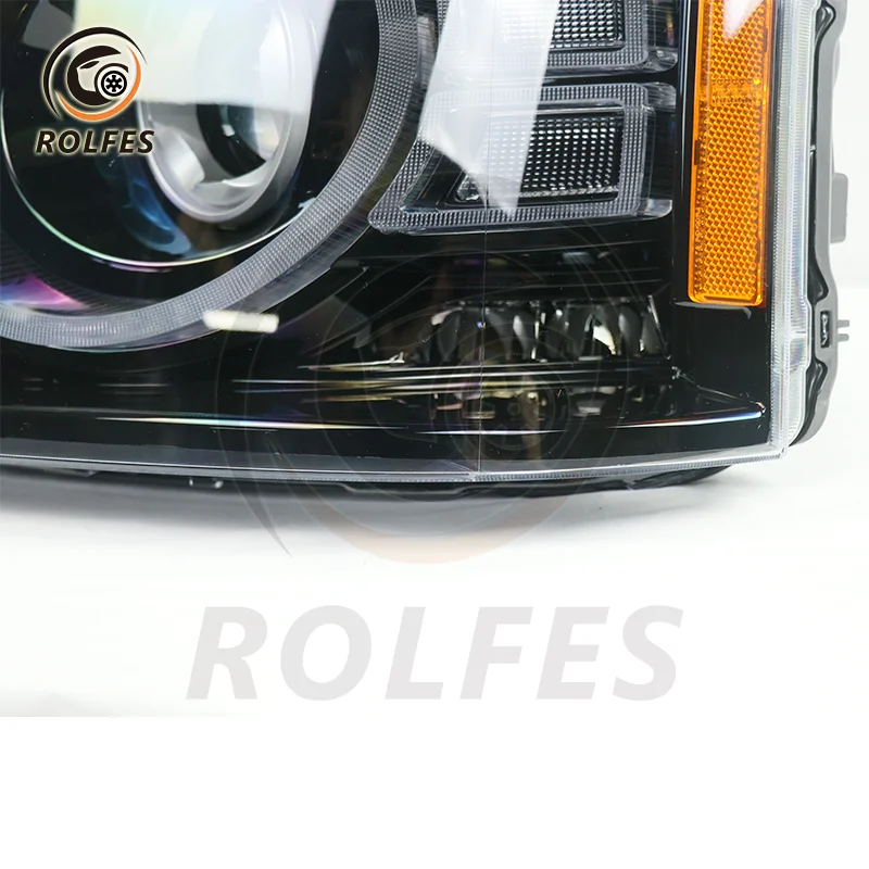 ROLFES LED montaż reflektorów dla lądowego rovera Range Rover Sport 2005-2013 ulepszenie akcesoriów samochodowych w stylu obrońcy