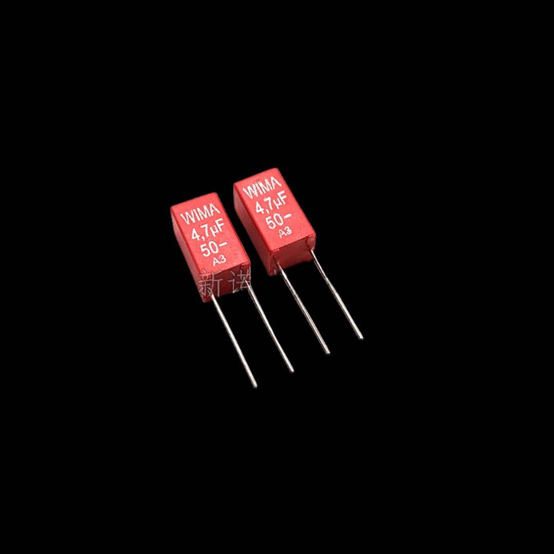 

10PCS/ 475 50V 4.7UF 50V 4U7 MKS2 Pin Distance 5mm Audio Capacitor
