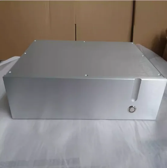 Multi-purpose All aluminum amplifier chassis / Preamplifier case / AMP Enclosure DIY box (430 *130*308/358mm)