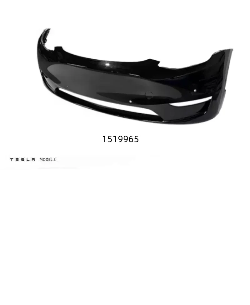 스포트라이트 1519965-S0-A 모델 3 고품질 가죽 프론트 범퍼 바디킷 펜더 2017-2022