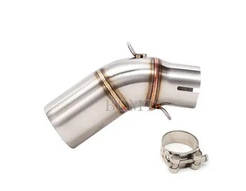 For BMW C 600 C600 Sport C650 GT 2012 - 2015 Motorcycle Exhaust Muffler Middle Link Pipe Connect Slip On Connector