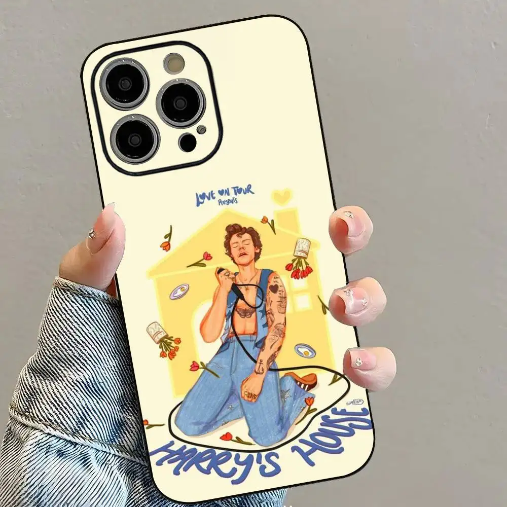 Stijlen Love On Tour H-Harrys Telefoonhoesje voor iPhone 16 15 14 13 12 11 PRO MAX PLUS Mini TPU Zacht tot huidvriendelijk hoesje