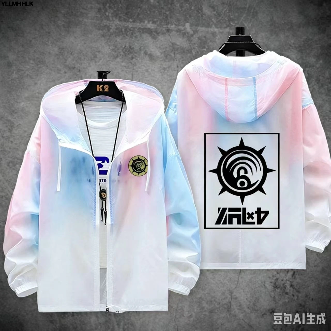 3D Anime  Sun Protection Zipper Hoodie, Men Women  Cosplay Unisex Sun Protection Zip Up  Hoodies Sweatshirts