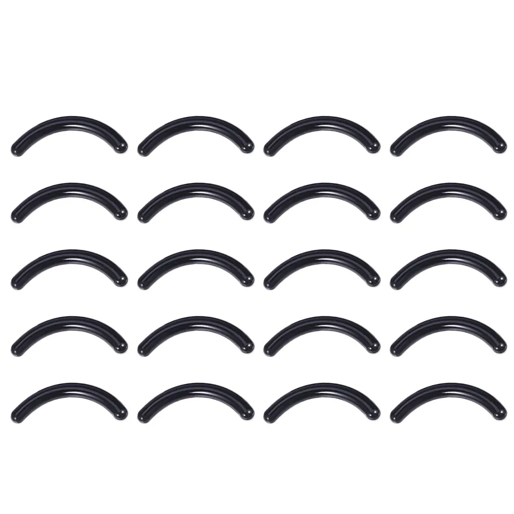 100Pcs Eyelash Curler Refill Pads Premium Rubber Cushions for Women Enhanced Curl Hold Comfort Fit Extended Curler Lifespan