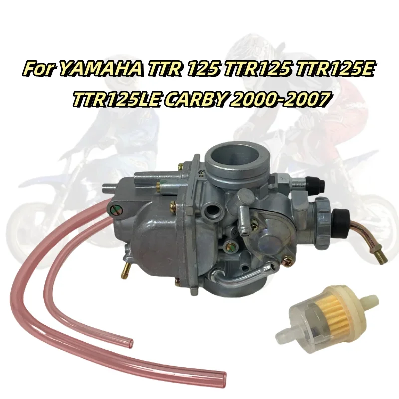 

Motorcycle Air Intake Fuel Carburetor Kit for YAMAHA TTR 125 TTR125 TTR125E TTR125LE CARBY 2000-2007 Motorbike Engine Accessory