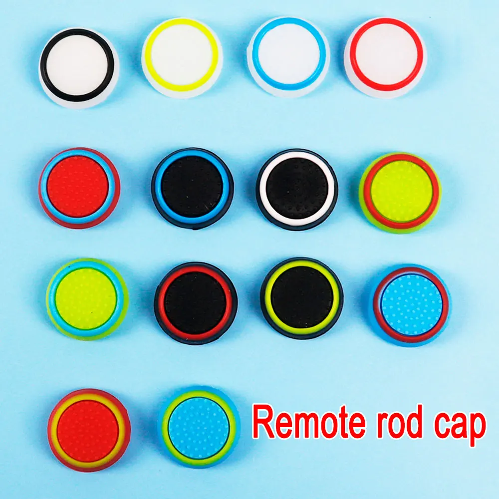 2 Pcs High Quality Silicone Analog Thumbstick Remote rod Cap For PS4 PS3 Xbox One Controller Thumbstick Cap Replacement Parts