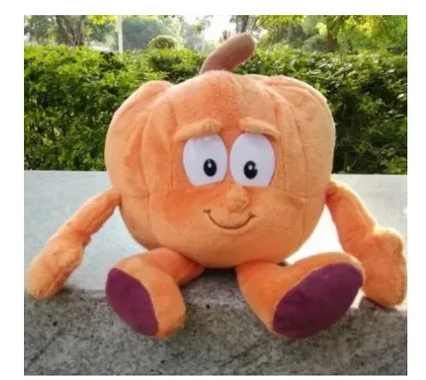 New arrival Super Cuute  Fruit Vegetable Plush Toys  Pineapple Pumpkin Watermalon  Pear Plush For children Chrimas Birthday Gift