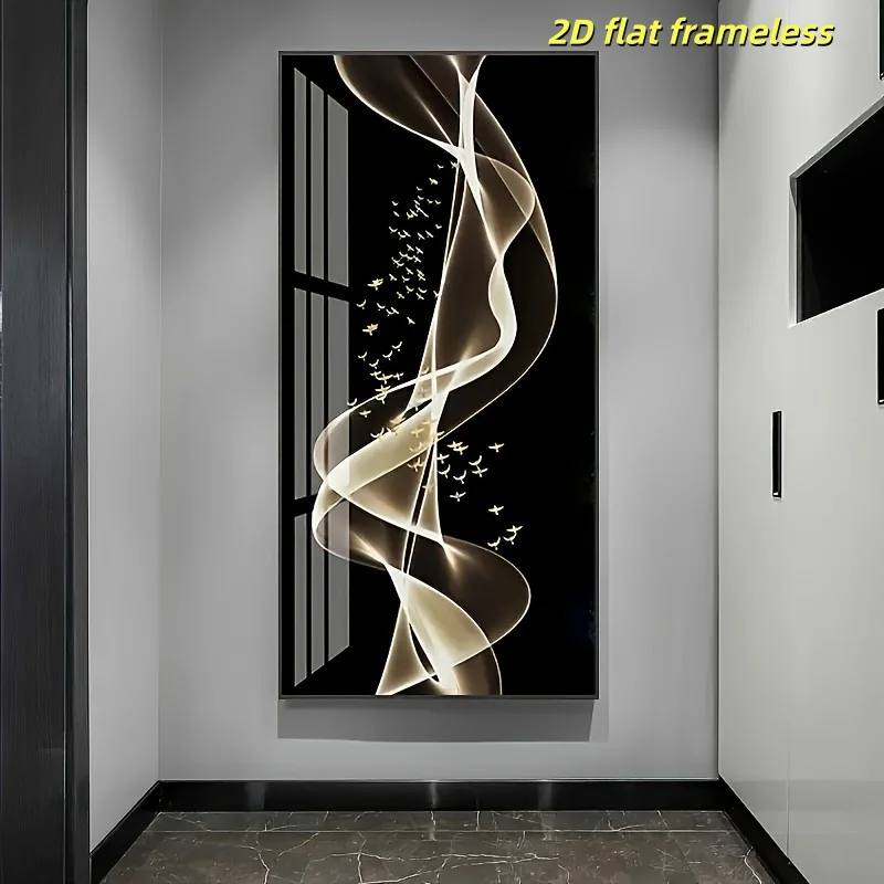 1 French abstract line art canvas poster, an ideal gift for decorating living rooms, kitchens, and decorative walls, 2D flat pri