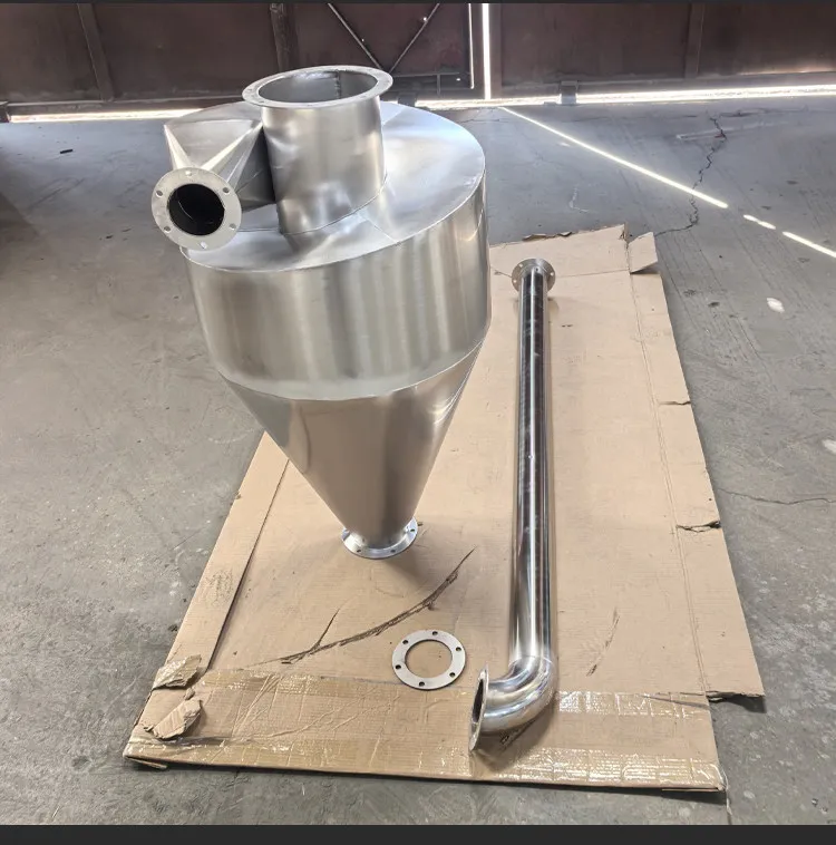 Stainless steel internal cyclone dust collector, separator dust collection, environmentally friendly purification, Shakron mater