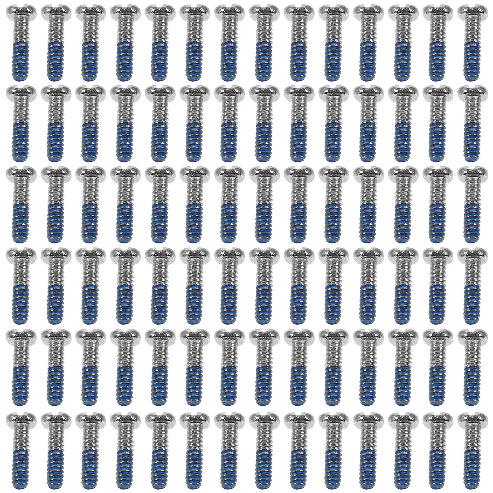 Eyeglass Repair Kit 100Pcs Sturdy Metal Screws for Glasses Frames Nose Pads Sunglasses Portable Tool Set