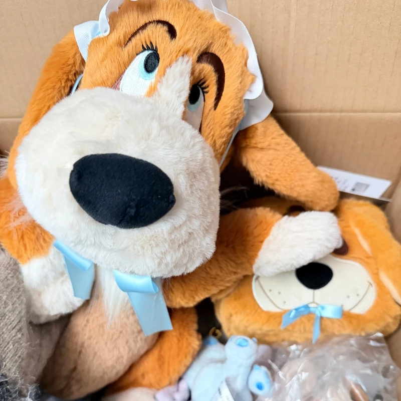 

Nana Plush Dog Plush Doll Keychain Backpack Storage Bag Kawaii Soft Stuffed Toy Disney Genuine Decoration Collection Gift